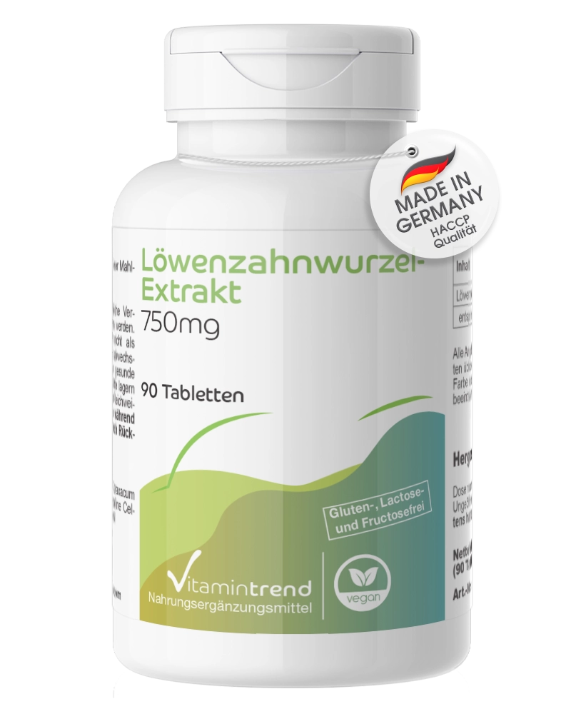 Dandelion root extract 750mg Dandelion root extract 750mg