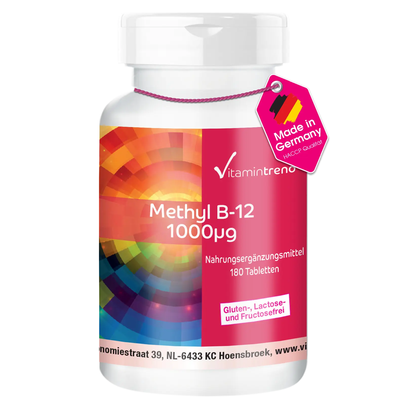 Methyl B-12 1000μg - 180 tablets