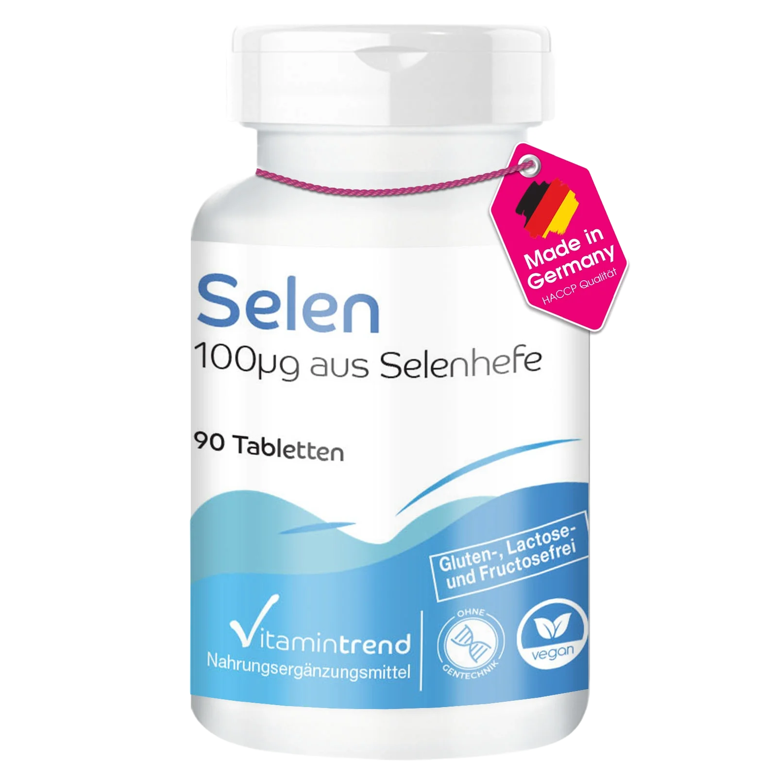  Selenium 100µg uit seleniumgist