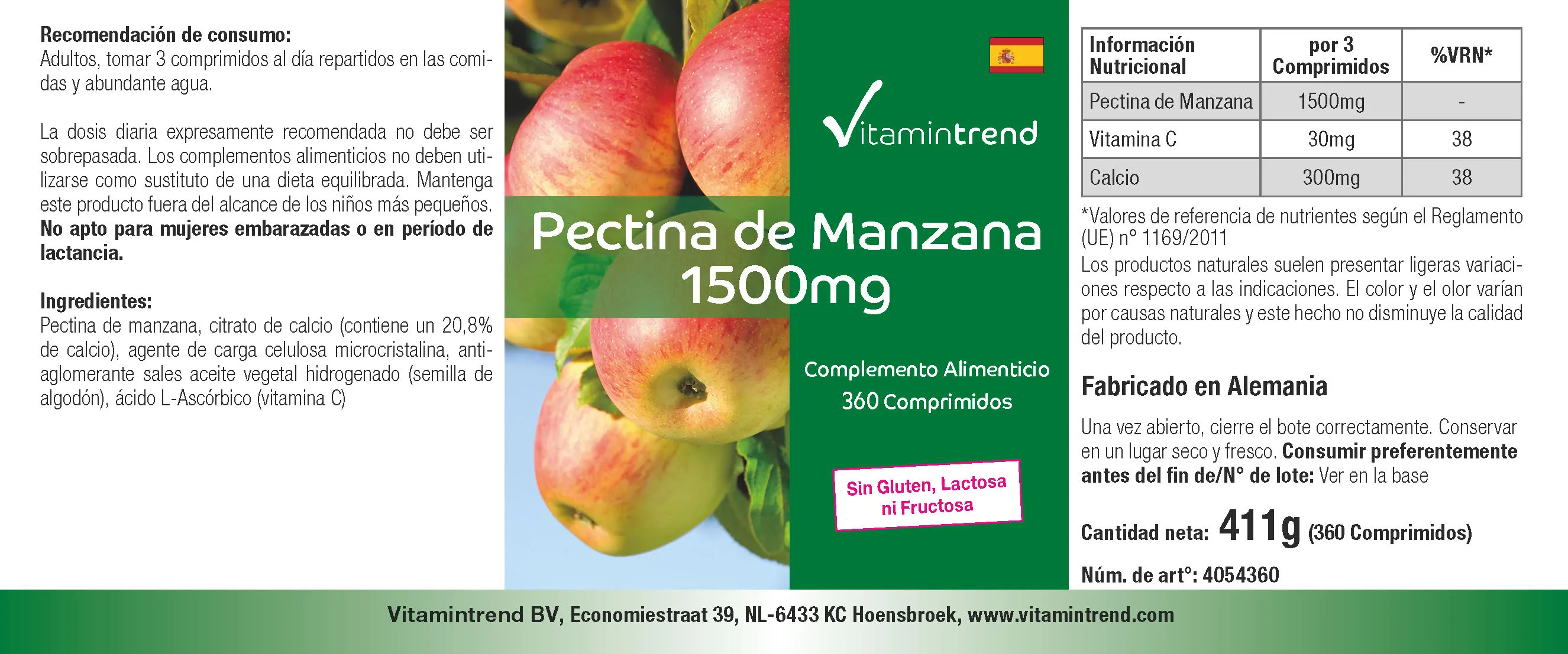 Apple Pectin: Uses, Benefits, Side Effects, Dosage
