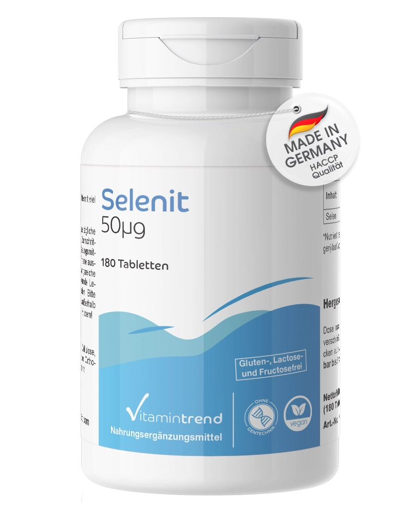 Selenite 50μg 180 Tablets Vegan