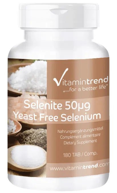 Selenite 50μg 180 Tablets Vegan