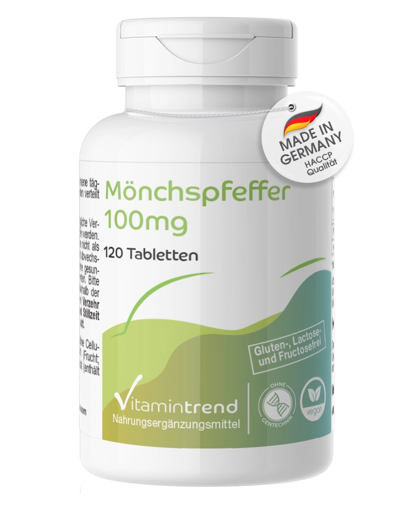 Poivre des moines 100mg - 120 comprimés Poivre des moines 100mg - 120 comprimés