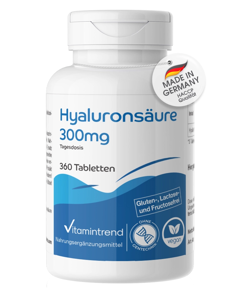 Ácido hialurónico 100mg - 360 comprimidos
