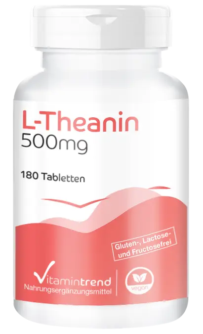 L-Theanine 500mg - 180 tablets