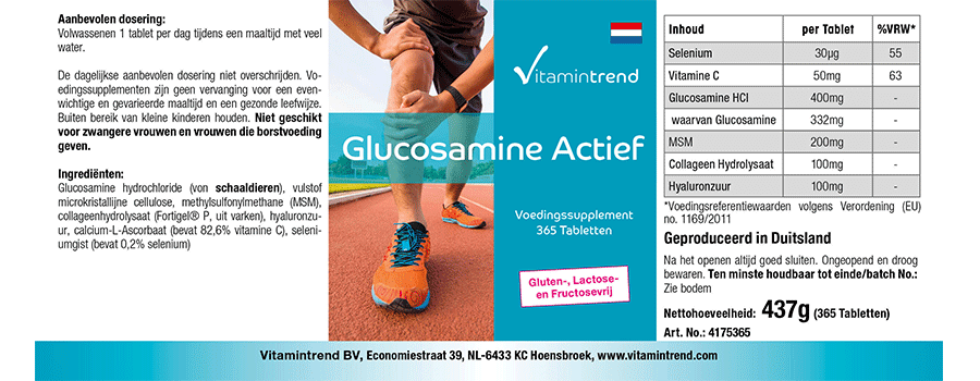 Glucosamin Aktiv - Großpackung - 365 Tabletten