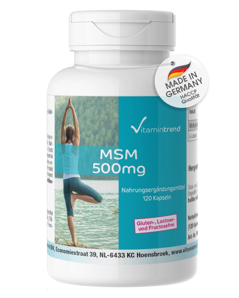 MSM 2000 mg – 120 Capsule