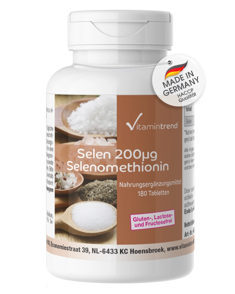 Sélénium 200µg comme sélénométhionine 180 Comprimés Sélénium 200µg comme sélénométhionine 180 Comprimés