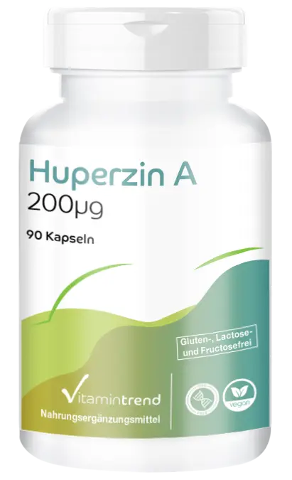 Huperzina Extrakt - Huperzin A 200µg - vegan - 90 Kapseln