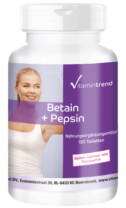 Betaína + pepsina