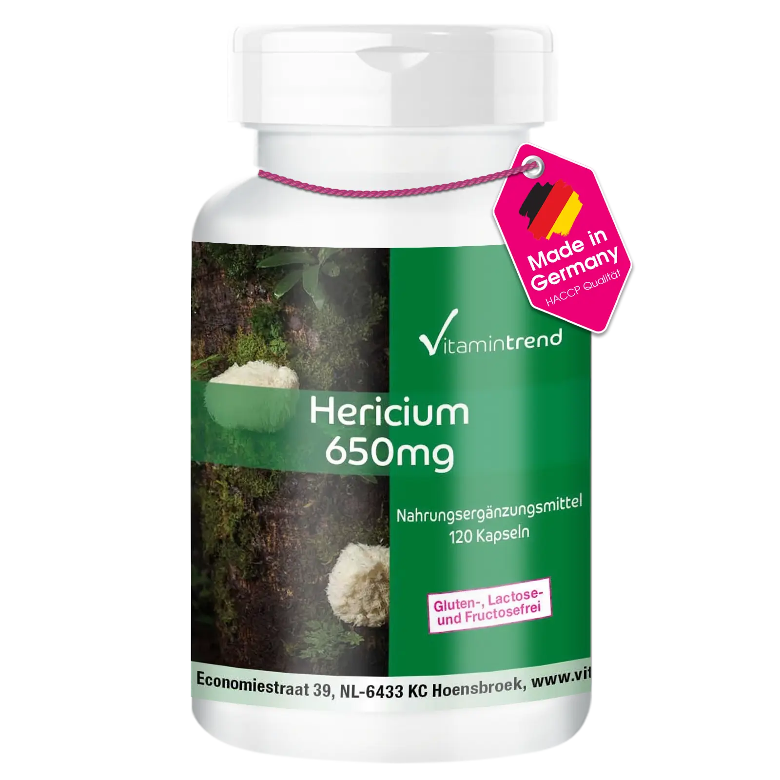 Hericium en poudre 650mg