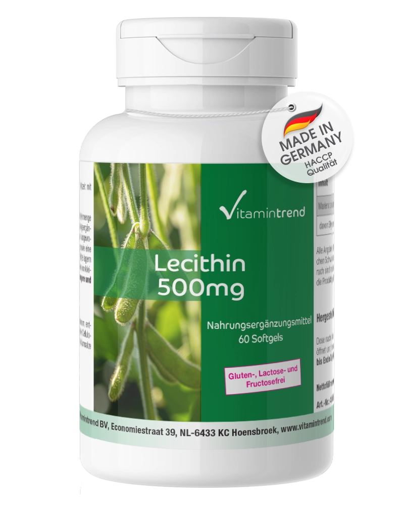 Lécithine 500mg - 60 softgels - phosphatidylcholine Lécithine 500mg - 60 softgels - phosphatidylcholine