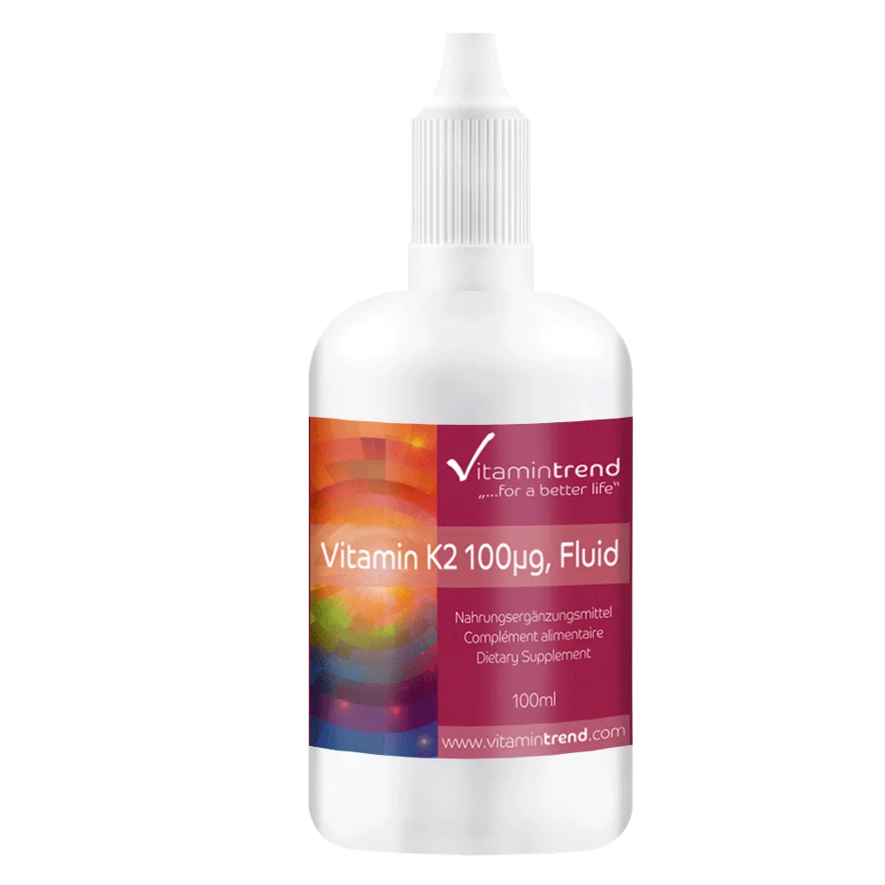 Vitamin K2 liquid 100μg per 10 drops 100ml