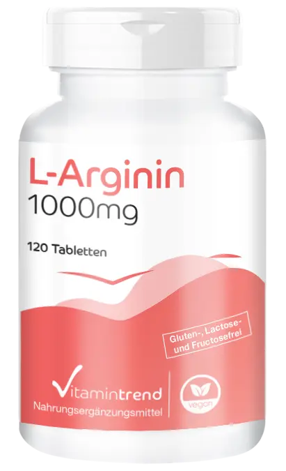 L-Arginin 1000mg, 120 Tabletten