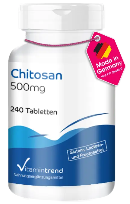Chitosan 500mg - 240 Tabletten
